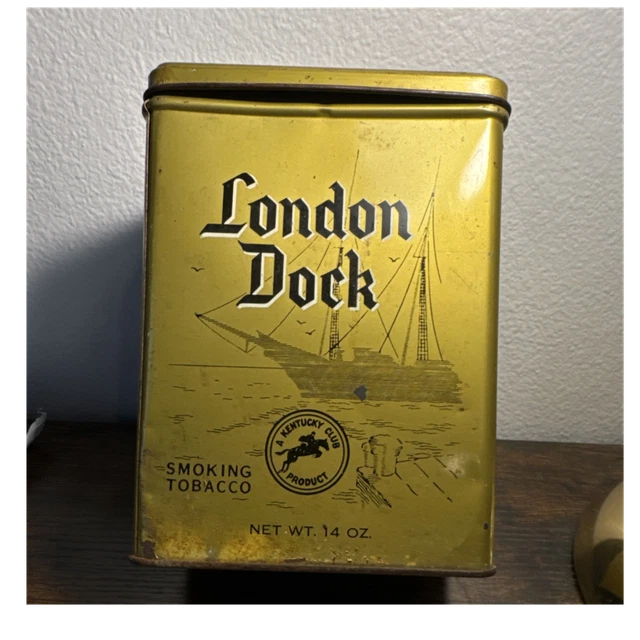 LONDON DOCK TOBACCO Tin - A Kentucky Club Product - Vintage - 2