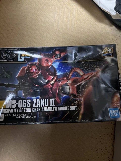 Mobile Suit Gundam Hguc 1 144 Char S Zaku Ii Bandai 76 60 Picclick Ca