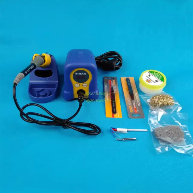 220V HAKKO FX-888D Hot Gun 70W Pro Digital Soldering Station Welder Iron Repair