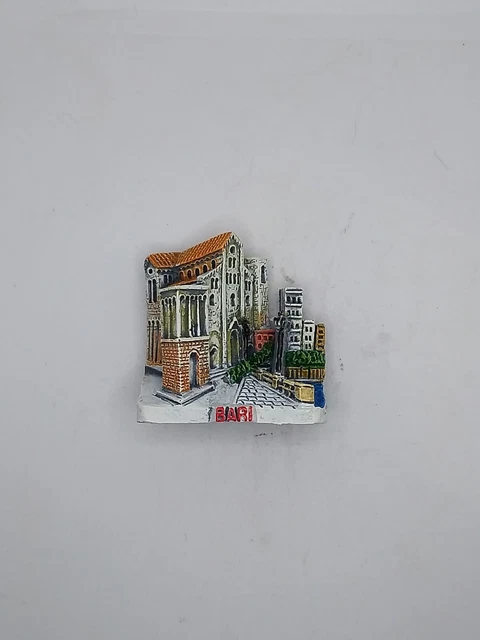Calamita Frigo 3D Taranto – Magnete Souvenir In Resina, Formato 3D, Ricordo Della Puglia, Idea Regalo Per Turisti E Collezionisti