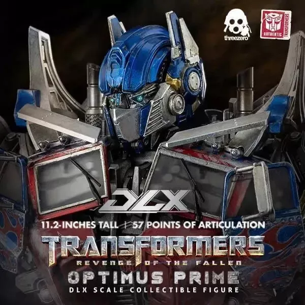 Threezero Transformers Revenge Of The Fallen Optimus Prime Dlx Action Figure