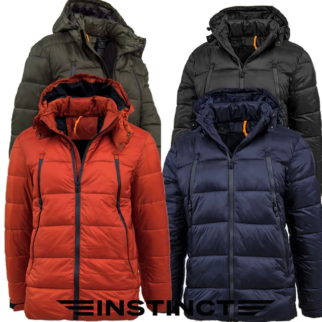 GIUBBINO UOMO INVERNALE Champion Giacca Cappuccio Nylon