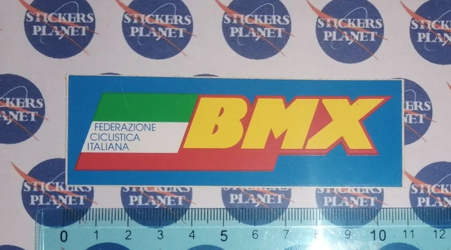 ADESIVO STICKER VINTAGE AUTOCOLLANT AUFKLEBER BMX TEAM ANNI'80