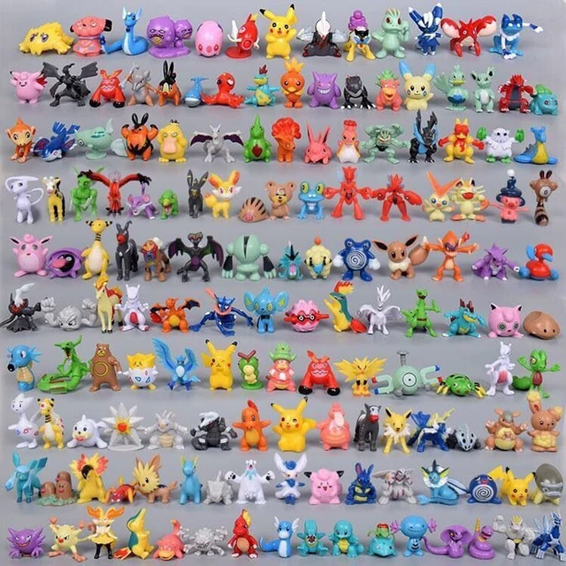144pcs 3CM MINI Model FIGURES In Stock NEW 2