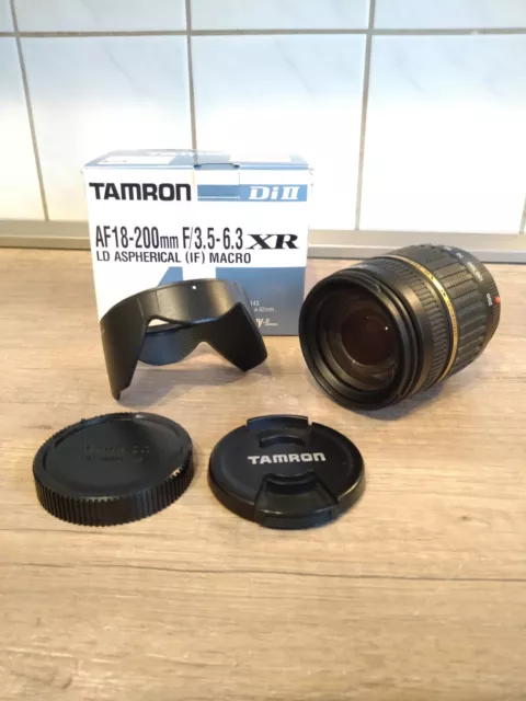 Tamron AF 18-200 mm F/3.5-6.3 XR Di II LD Aspherical (IF) Macro, Objektiv