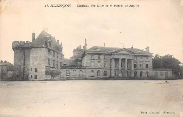 Alençon - Castle of the Dukes and the Palace of Justice -