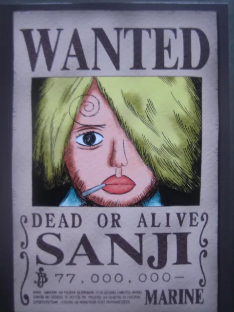 Carte postale One Piece Sanji