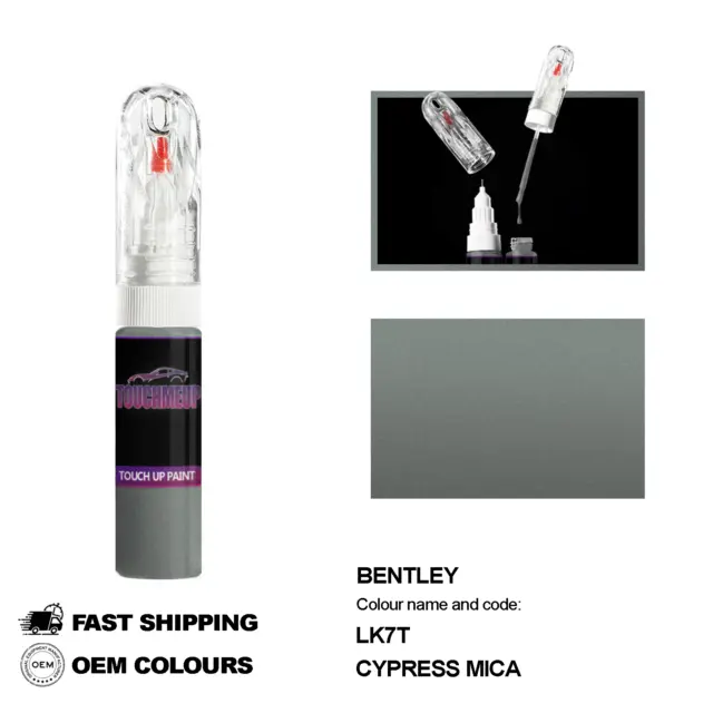 Per Modelli Bentley Cypress Mica Lk7T Touch Up Paint Pen Scratch Chip Kit Fix