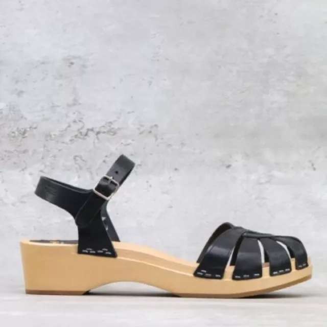 Swedish hasbeens discount cross strap debutant