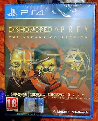 The Arkane Collection Italiano nuovo Sony PlayStation 4/PS4 Dishonored & Prey 