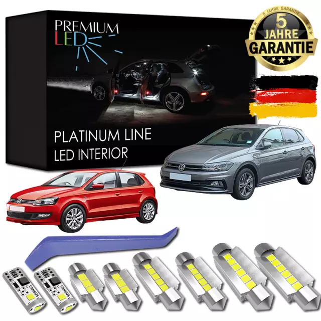 VW POLO AW LED Fußraumbeleuchtung vorne Nachrüstpaket EUR 99,90 - PicClick  DE