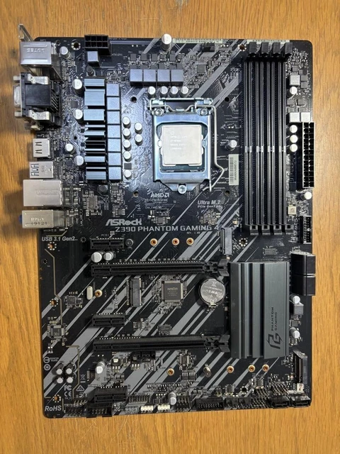 CPU ASRock Z390 Phantom Gaming 4 + i7-9700K ASROCK Z390 PHANTOM Gaming Motherboard Intel Core i7-9700K