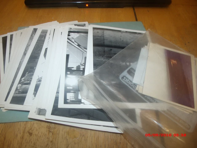 Large collection of vintage 1970s photos inside US Steel Fairless Works.