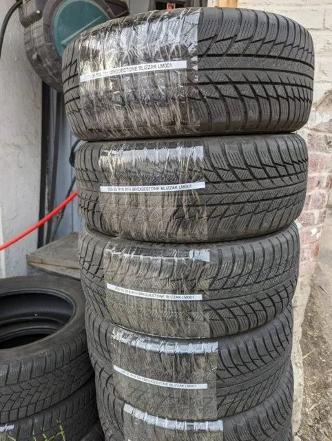 4x Winterreifen 205/55 R16 91H Bridgestone Blizzak LM001 DOT 2019