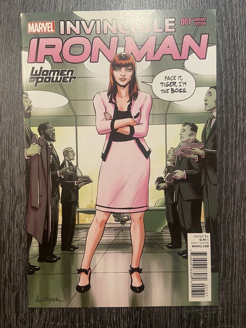 INVINCIBLE IRON MAN #7 Women of Power *1st Riri Williams/Ironheart* Marvel 2016