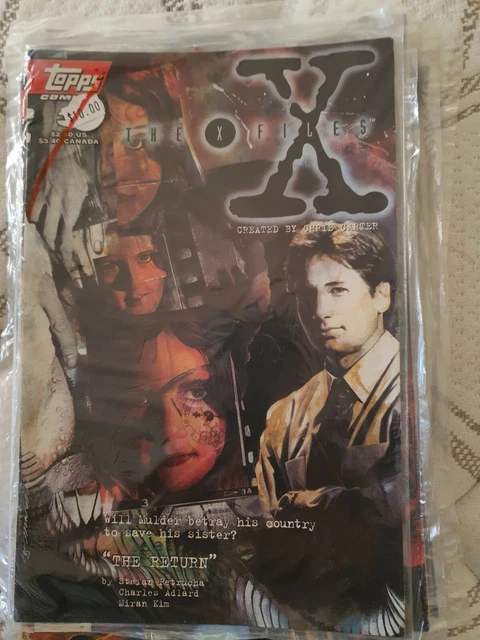  THE X FILES TOPPS COMIC Number THREE  3 "The Return " 1995 