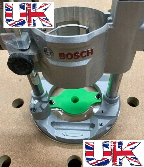 BOSCH GKF 600 Router guide bush no "Extra base needed" All bush sizes