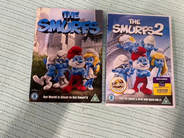 The Smurfs And Smurfs 2 DVDs RE142