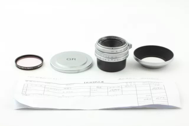 [ CLA'd Top MINT ] Ricoh GR 28mm f/2.8 L Lens for Leica L39 LTM From JAPAN #0227