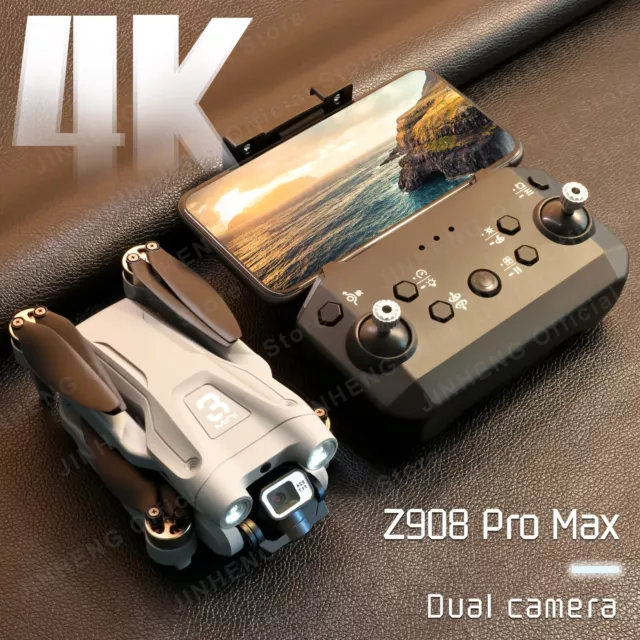 MINI Z908Pro Max Dual4K ESC Professional Drone WIFI FPV Obstacle Avoidance Brush