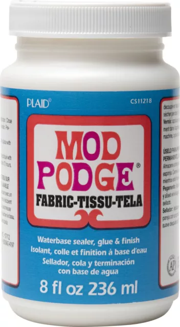 MOD PODGE - Waterbased Fabric Sealer Glue & Finish - 8fl/oz 236ml -  (CS11218)