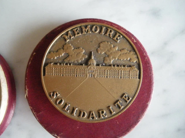 Médaille Anciens Combattants Préfecture De Police - Bronze Original Et Authentique