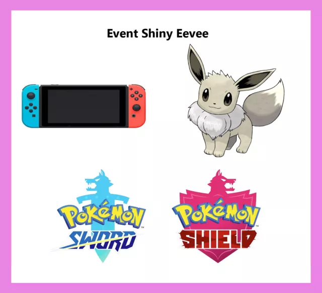 SHINY Eeveelutions 9-pack 6IV / Pokemon Sword & Shield / Eevee