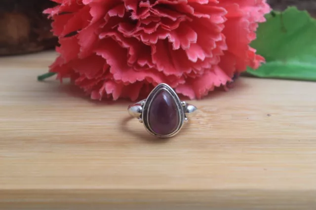Amethyst Ring | Sterling Silver Womens Ring | Personalized Ring | Womens Jewelry