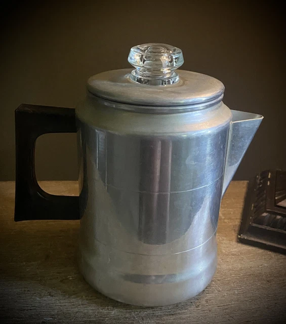 VINTAGE SEARS 5 Cup Drip Coffee Maker Pot aluminum 14.00 PicClick