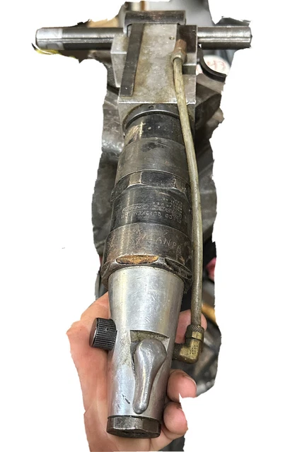 Quackenbush Cleco Dresser 90* Positive Feed Pneumatic Drill Aviation Air Tool