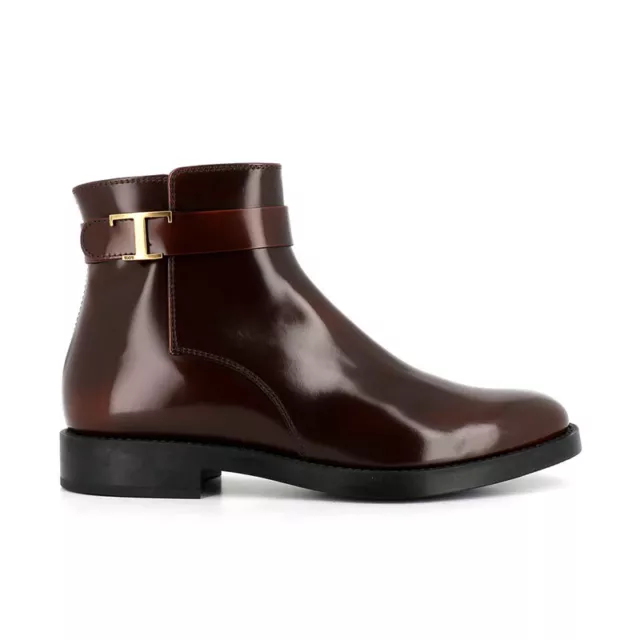 Tod's Bottines Boots Taille 37 Mosto Modele Stivaletto