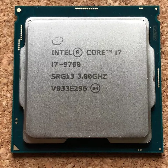 Intel Core i7-9700  3.30GHz 8-Cores SRG13 Socket 1151
