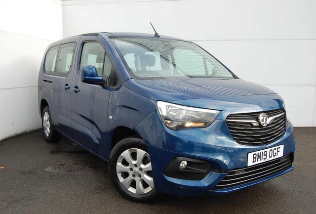 2019 Vauxhall Combo Life 1.2 Turbo 110 BHP Energy XL 5dr Manual MPV Petrol Manua