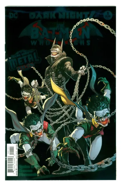 BATMAN WHO LAUGHS Vol. 1 #1(1st;1/18)ORIGIN/EARLY APP.(FOIL)RED DEATH(RARE)9.8!!