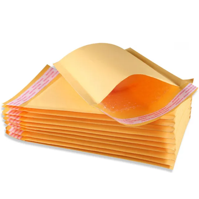 All Size Kraft Poly Bubble Mailers Padded Shipping Mailing Envelopes Bags