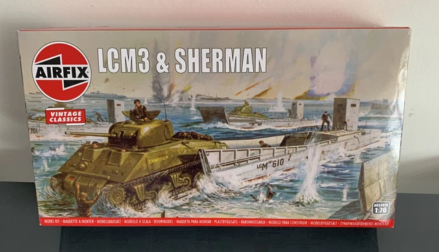 AIRFIX -modelset - A02340 Higgins LCVP-modelbouwset - Plastic modelwaterscootersets voor volwassenen en kinderen vanaf 8 jaar, set inclusief sprues en stickers - schaalmodel 1:72