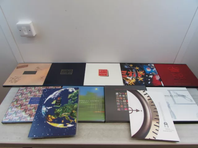 Job Lot of Royal Mail stamp books 1984 - 2000, Special Stamps