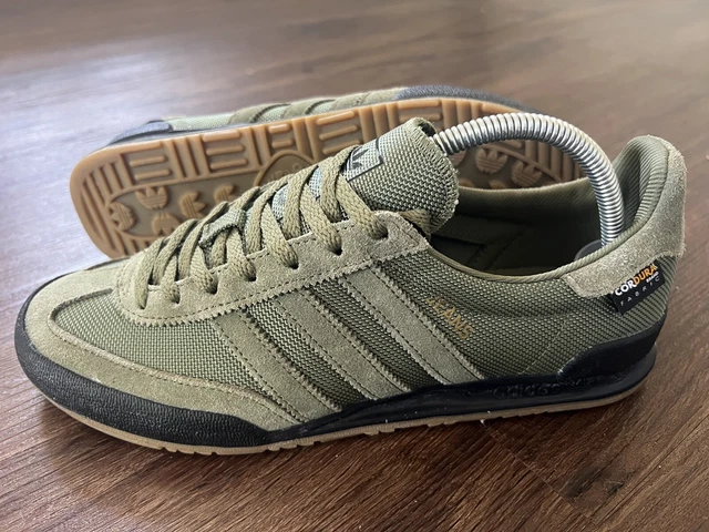 ADIDAS JEANS CORDURA Originals Mens Terrace Trainers Khaki Green Size 7 69.99 PicClick UK