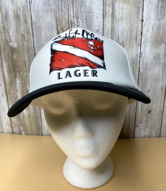 Salt Life Lager Trucker Baseball Beer Hat Cap Mesh Snap Back Adjustable Mesh