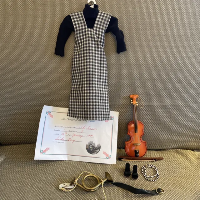 "The Lesson" Outfit for Gene, Tyler Doll by The Tiny Tailor 1 Of 3! Linda Gary