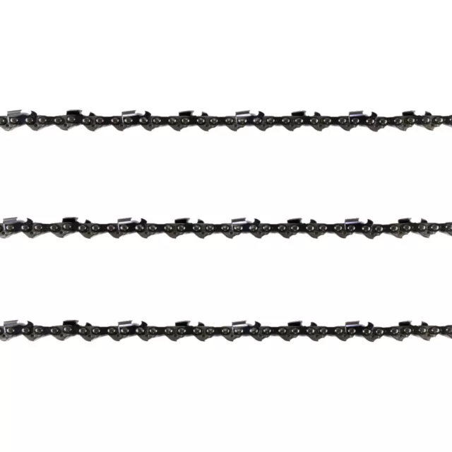 3x Chainsaw Semi Chisel Chains 3/8LP 050 56DL for McCulloch Saw with 16" Bar