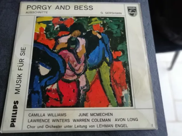 LP PORGY AND BESS - RARE PHILIPS Netherlands G03531L - VG+