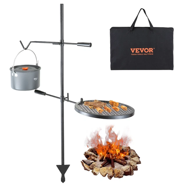 Portable extérieur foyer pliant Bonfire support Ca... – Grandado