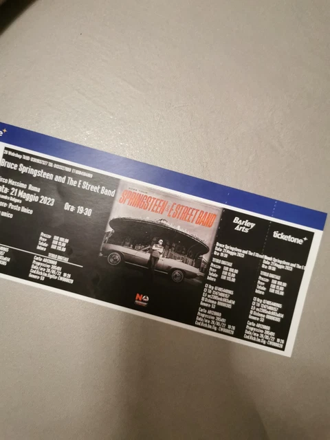 Vendo un biglietto per Concerto Bruce Springsteen and The E Street Band