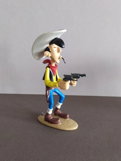 Lot 22 Figurines Lucky Luke Atlas 2003 – Marie Leblon + Décors, Collection Rare
