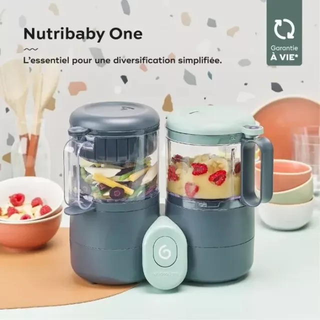 Robot Cuiseur Multifonctions Nutribaby pour Bébé à Grande Capacité de 2L 2