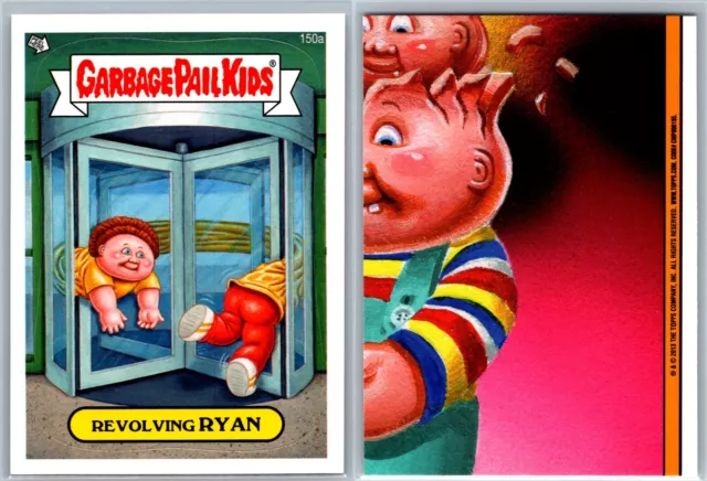 2013 Topps Garbage Pail Kids Brand-New Series 3 GPK Card Revolving Ryan 150a