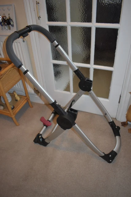 MOTHERCARE JOURNEY EDIT Chassis Brushed Silver Frame Grey Handlebar With Brake 30.00 PicClick UK