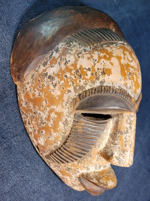Vintage African Ceremonial Mask - Tribal Art 16