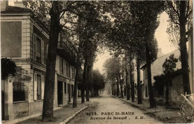 CPA AK Parc St-MAUR Avenue of Beauty (672070)